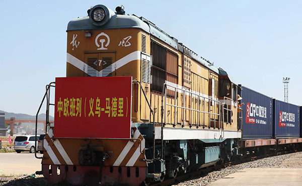 Direct train links speed up Chinese goods export to Europe